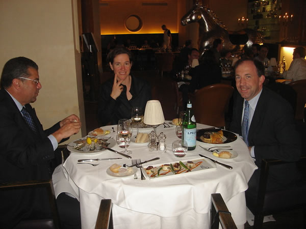 Souper avec maire de Mahdia